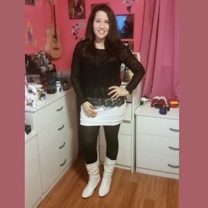 See through ladies sweater